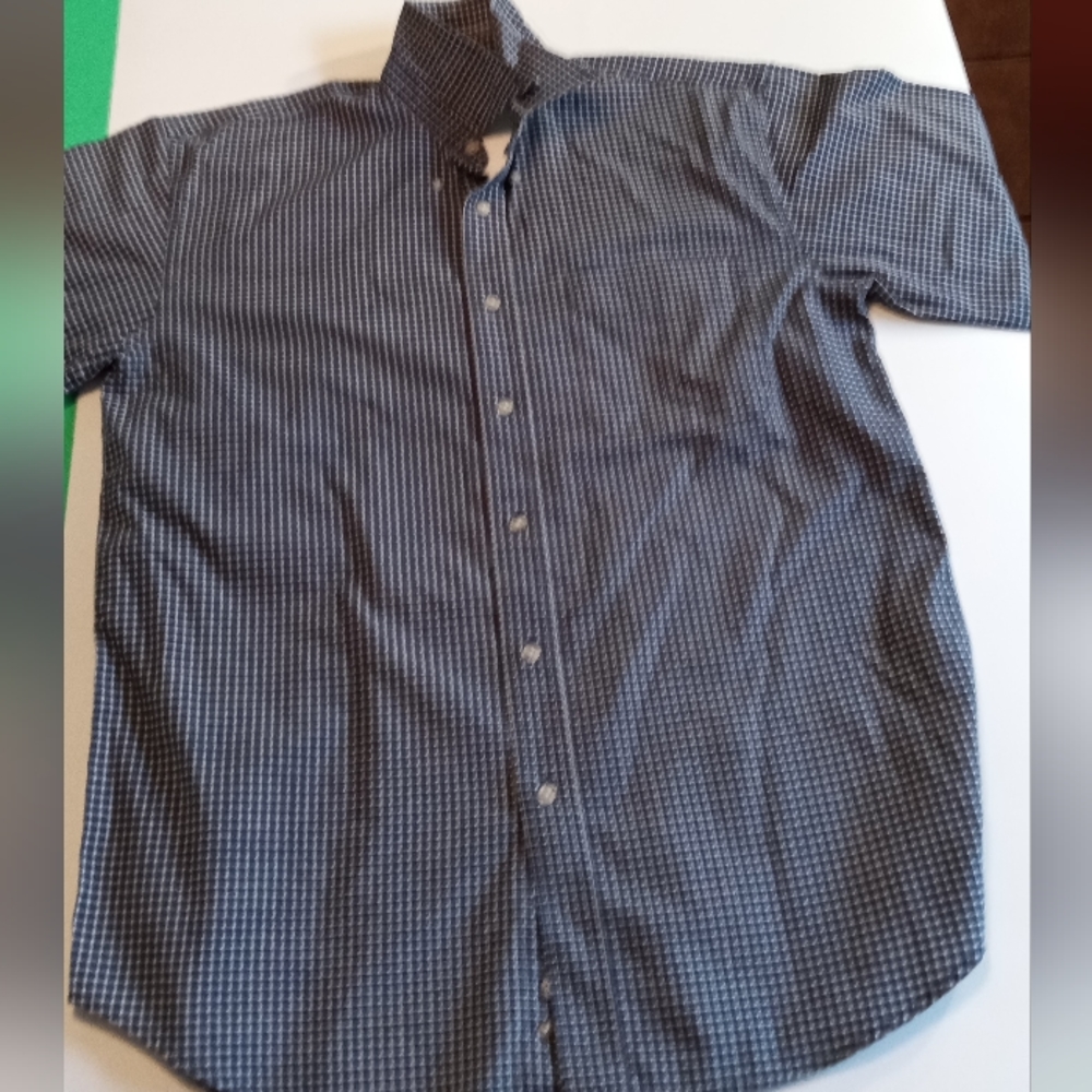 Natural's plaid button down